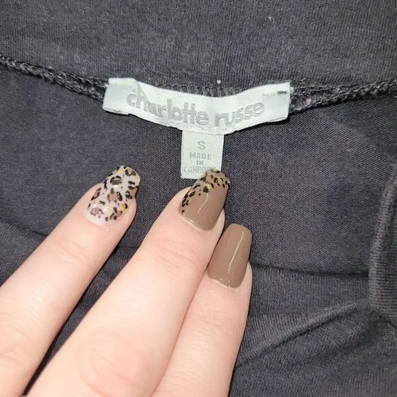 Charlotte Russe Size Small Black Mini Skirt - Picture 3 of 3